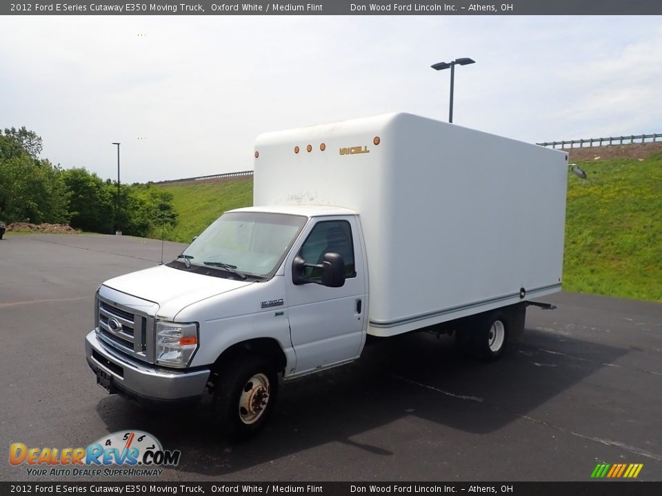 Oxford White 2012 Ford E Series Cutaway E350 Moving Truck Photo #8