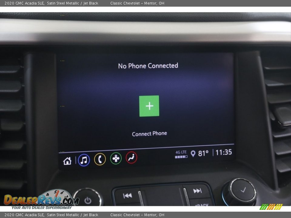 2020 GMC Acadia SLE Satin Steel Metallic / Jet Black Photo #11