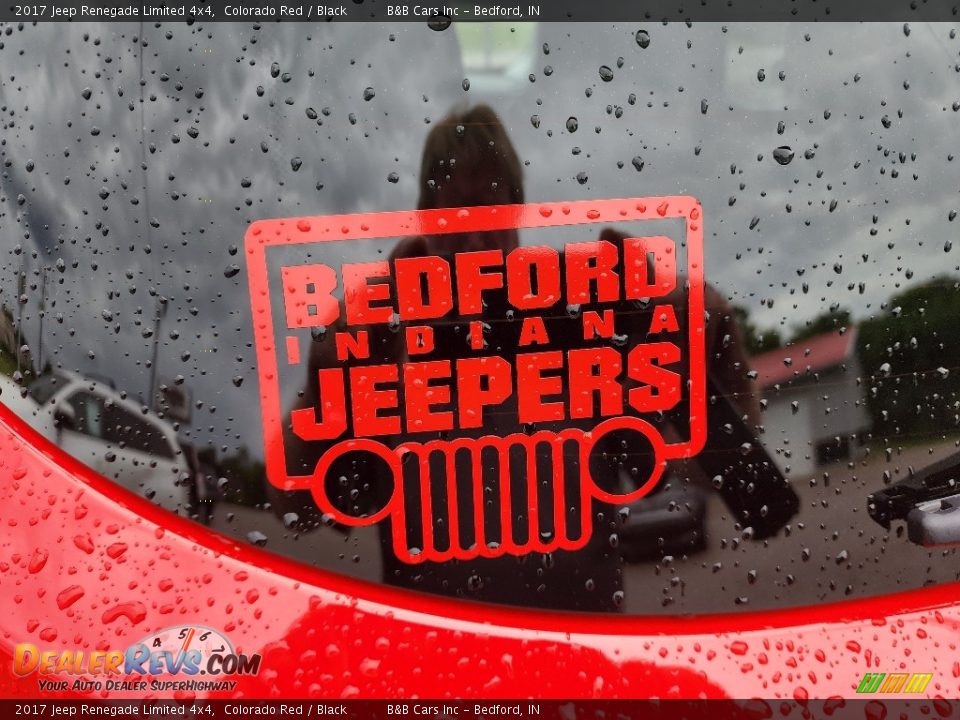 2017 Jeep Renegade Limited 4x4 Colorado Red / Black Photo #20