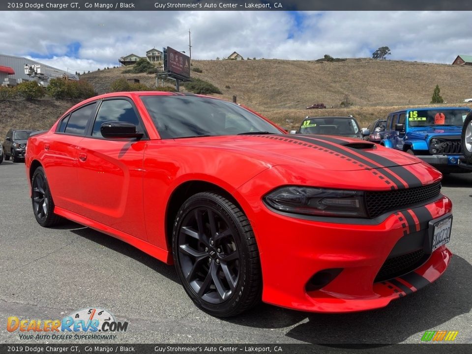 2019 Dodge Charger GT Go Mango / Black Photo #1