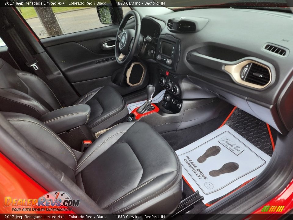 2017 Jeep Renegade Limited 4x4 Colorado Red / Black Photo #24