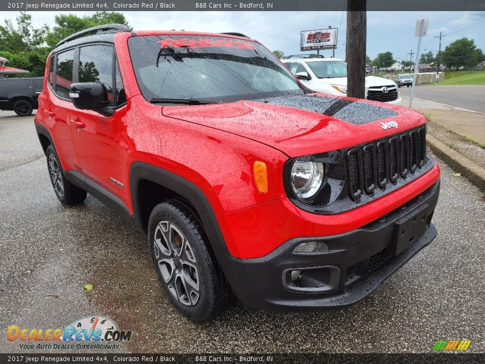 2017 Jeep Renegade Limited 4x4 Colorado Red / Black Photo #27