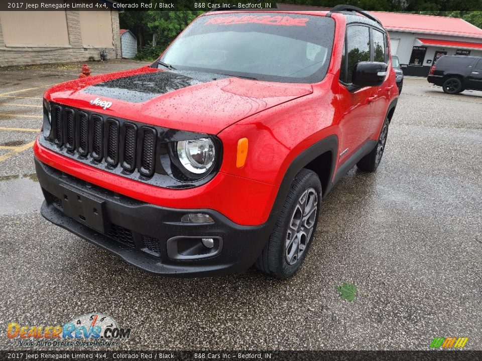 2017 Jeep Renegade Limited 4x4 Colorado Red / Black Photo #28