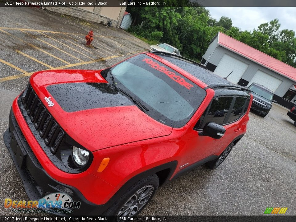 2017 Jeep Renegade Limited 4x4 Colorado Red / Black Photo #29