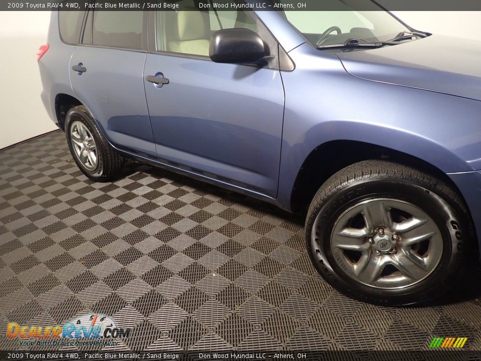2009 Toyota RAV4 4WD Pacific Blue Metallic / Sand Beige Photo #3