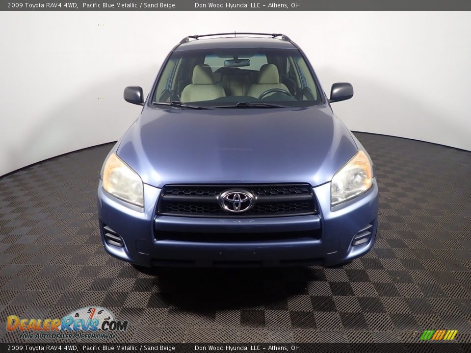 2009 Toyota RAV4 4WD Pacific Blue Metallic / Sand Beige Photo #4