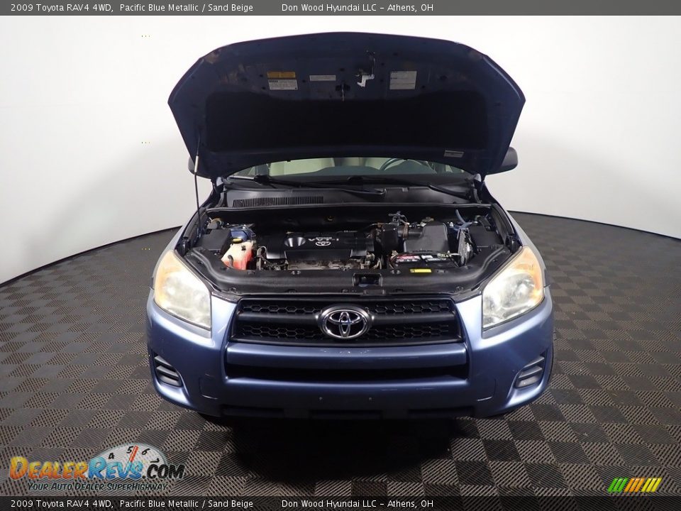 2009 Toyota RAV4 4WD Pacific Blue Metallic / Sand Beige Photo #5