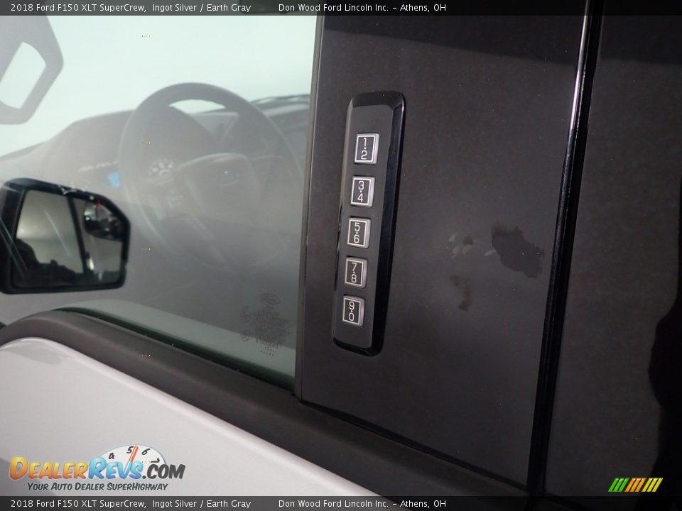 2018 Ford F150 XLT SuperCrew Ingot Silver / Earth Gray Photo #19