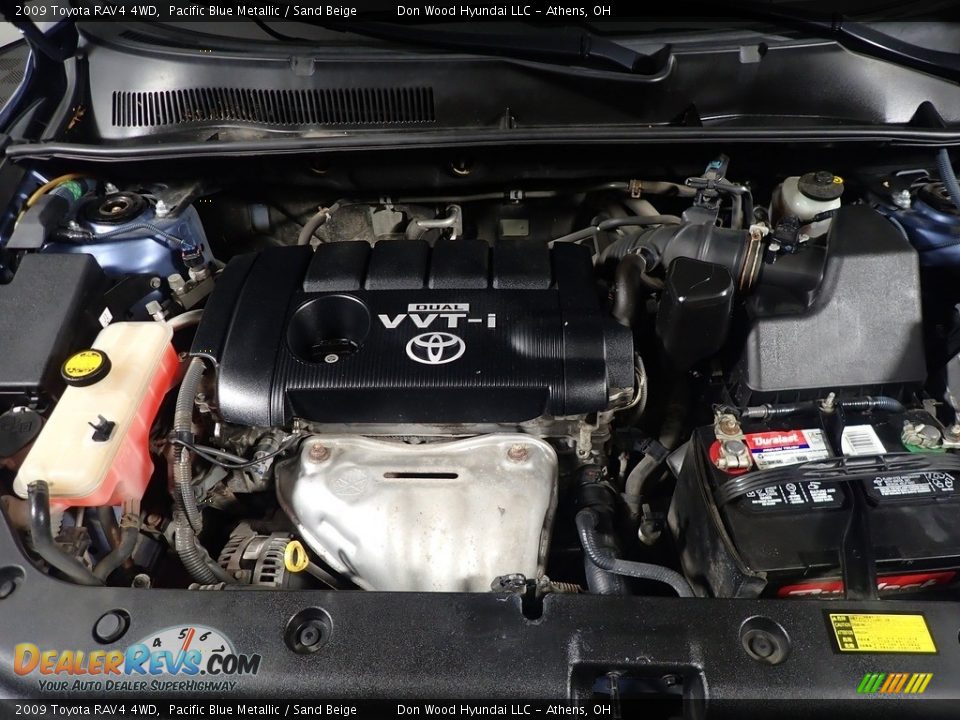 2009 Toyota RAV4 4WD Pacific Blue Metallic / Sand Beige Photo #6