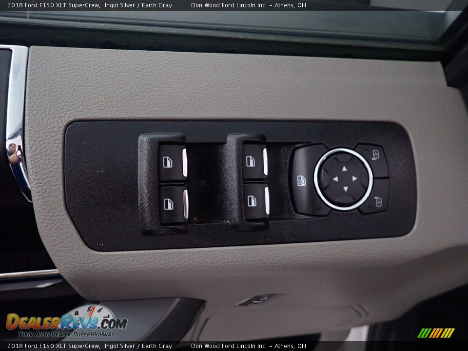 2018 Ford F150 XLT SuperCrew Ingot Silver / Earth Gray Photo #21