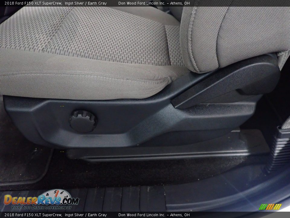 2018 Ford F150 XLT SuperCrew Ingot Silver / Earth Gray Photo #23