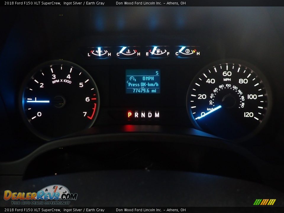 2018 Ford F150 XLT SuperCrew Ingot Silver / Earth Gray Photo #28