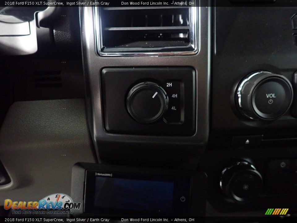 2018 Ford F150 XLT SuperCrew Ingot Silver / Earth Gray Photo #32