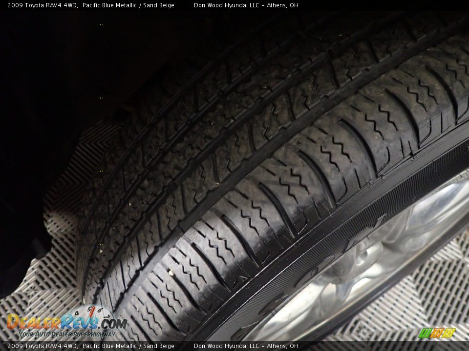 2009 Toyota RAV4 4WD Pacific Blue Metallic / Sand Beige Photo #20