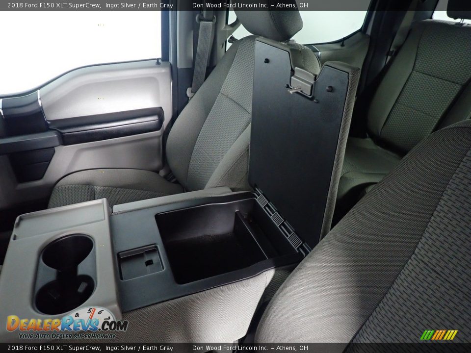 2018 Ford F150 XLT SuperCrew Ingot Silver / Earth Gray Photo #34