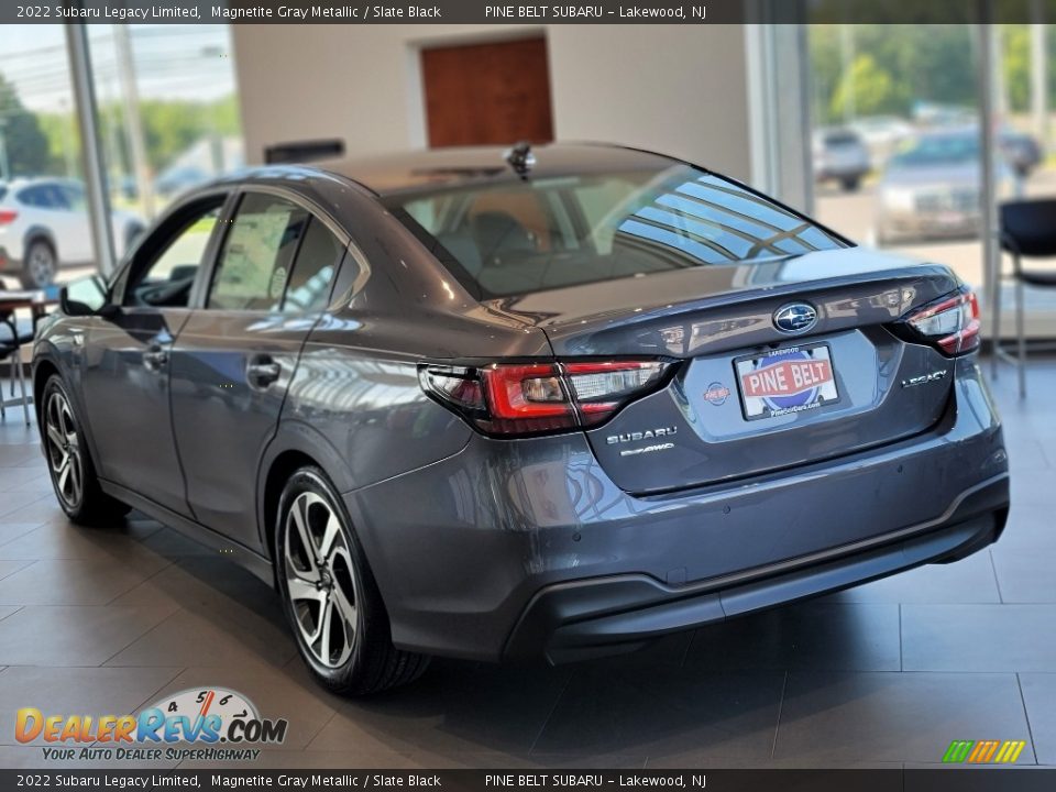 2022 Subaru Legacy Limited Magnetite Gray Metallic / Slate Black Photo #4