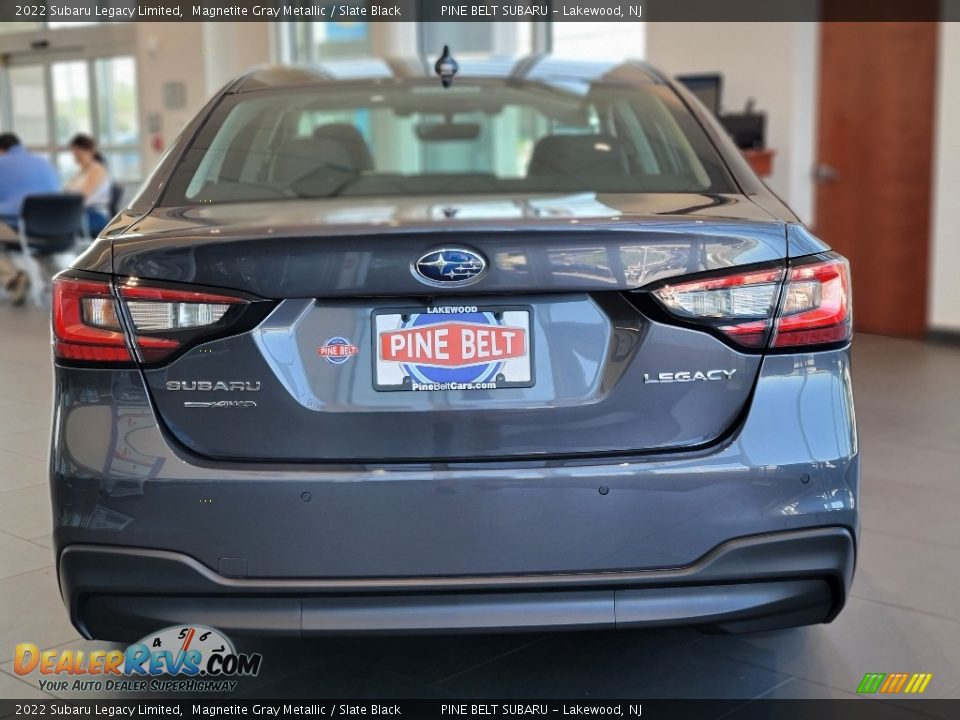 2022 Subaru Legacy Limited Magnetite Gray Metallic / Slate Black Photo #5