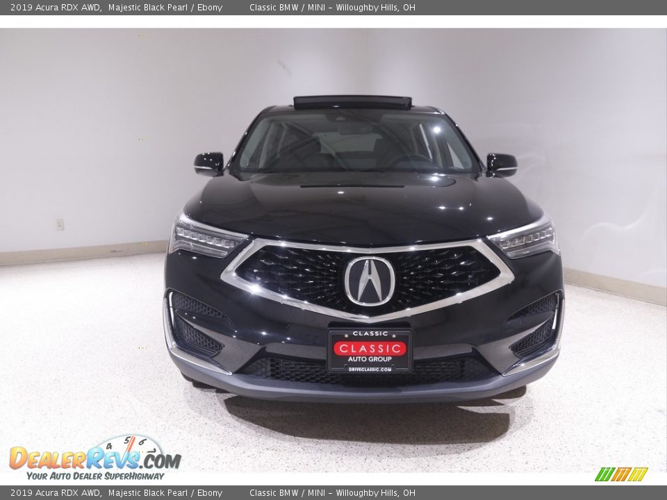 2019 Acura RDX AWD Majestic Black Pearl / Ebony Photo #2