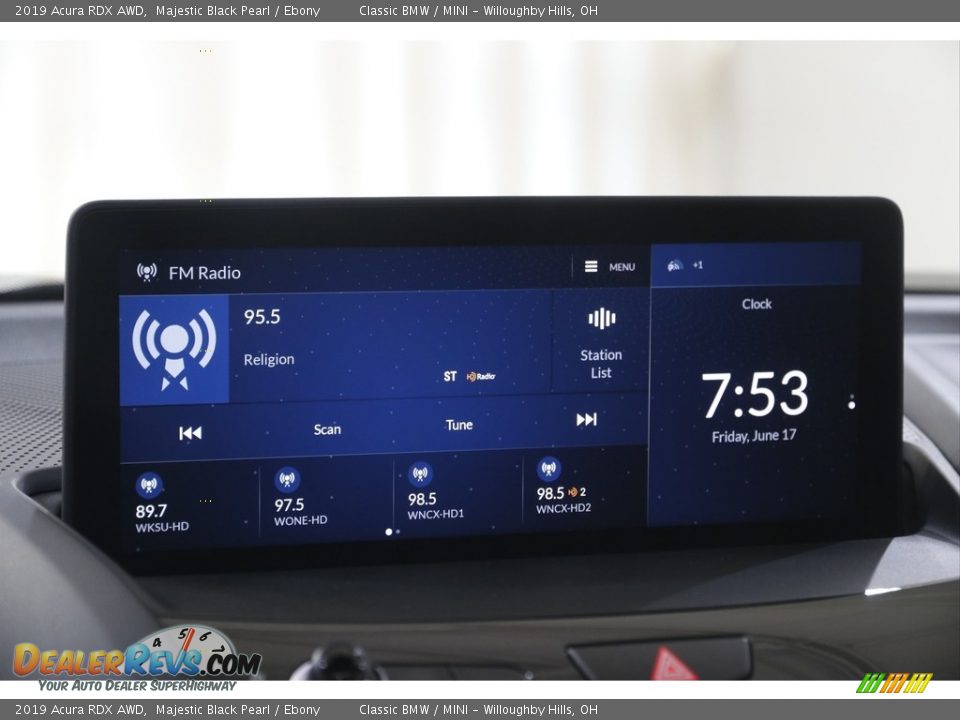 2019 Acura RDX AWD Majestic Black Pearl / Ebony Photo #11