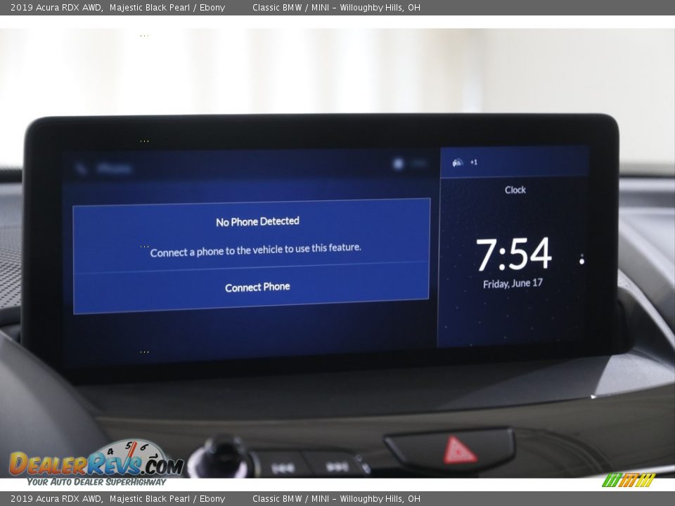 2019 Acura RDX AWD Majestic Black Pearl / Ebony Photo #12