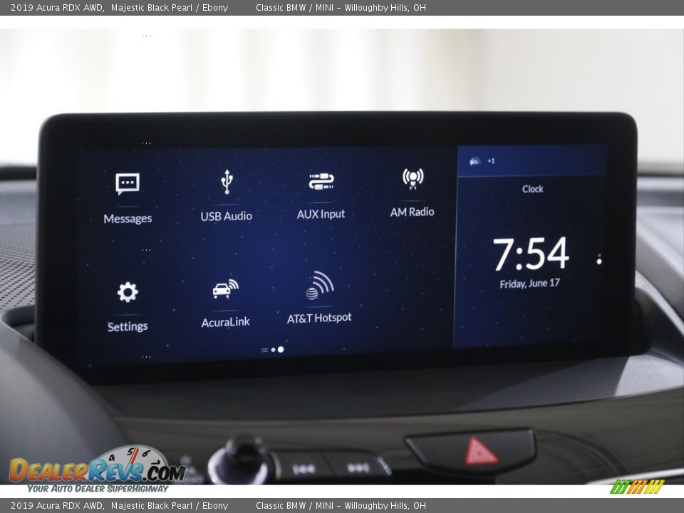 2019 Acura RDX AWD Majestic Black Pearl / Ebony Photo #14