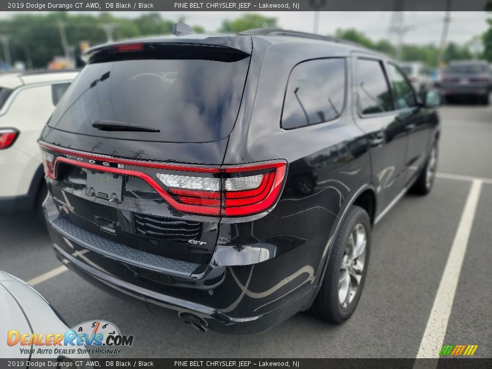 2019 Dodge Durango GT AWD DB Black / Black Photo #6