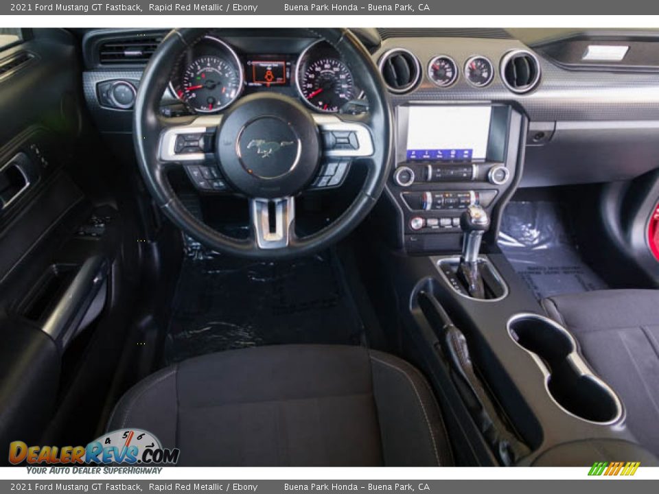 Dashboard of 2021 Ford Mustang GT Fastback Photo #5