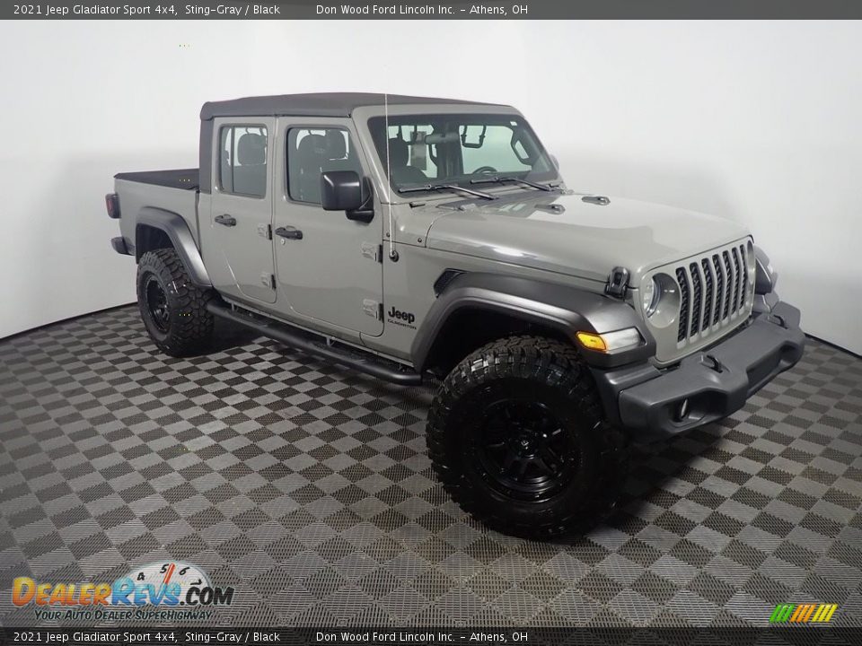 2021 Jeep Gladiator Sport 4x4 Sting-Gray / Black Photo #5