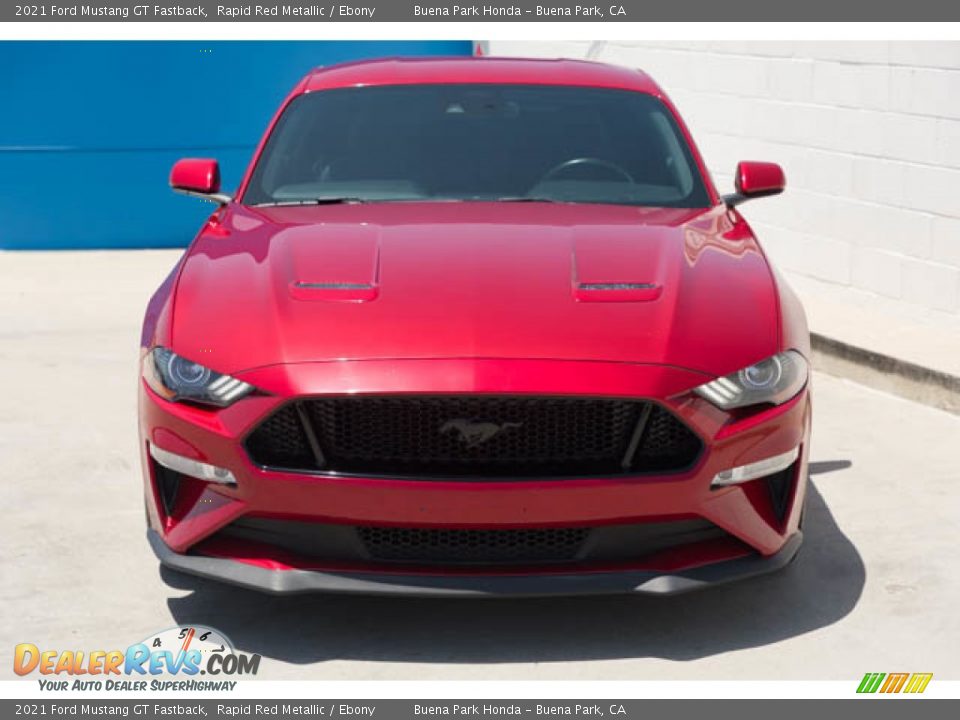 2021 Ford Mustang GT Fastback Rapid Red Metallic / Ebony Photo #7