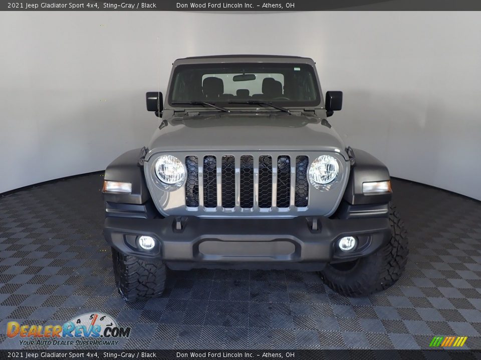 2021 Jeep Gladiator Sport 4x4 Sting-Gray / Black Photo #7