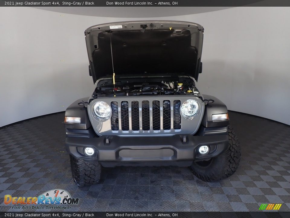 2021 Jeep Gladiator Sport 4x4 Sting-Gray / Black Photo #8