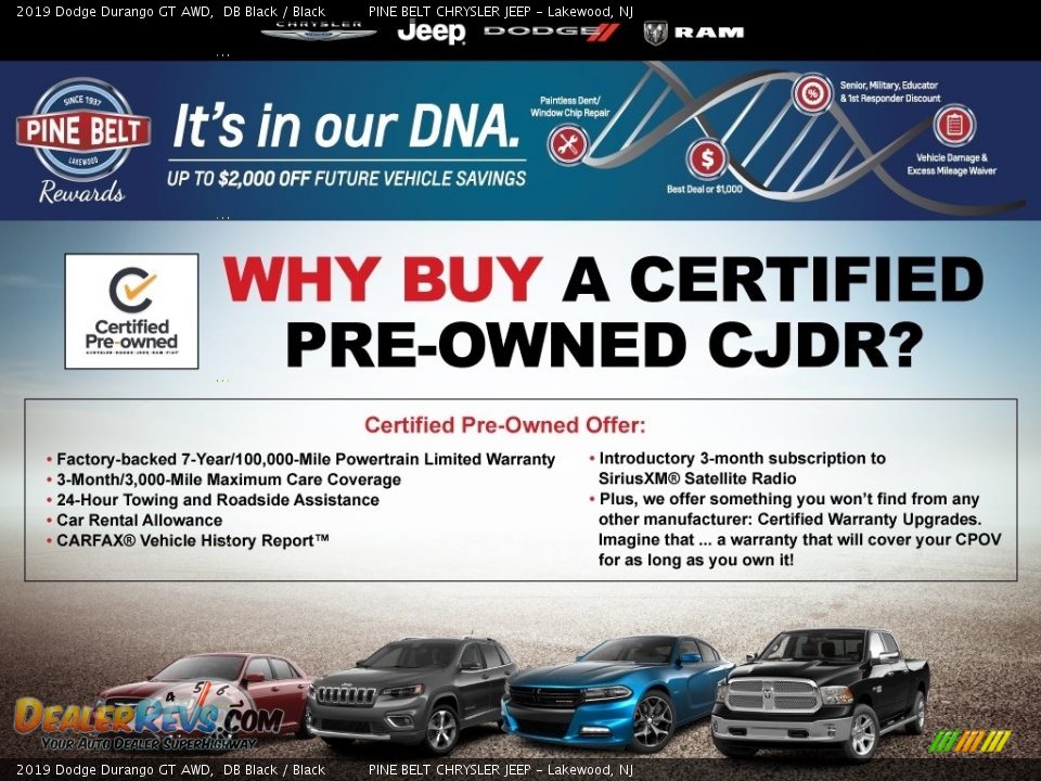 Dealer Info of 2019 Dodge Durango GT AWD Photo #10