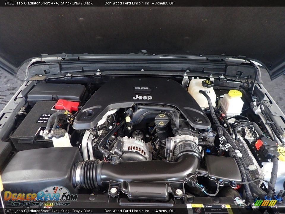 2021 Jeep Gladiator Sport 4x4 Sting-Gray / Black Photo #9