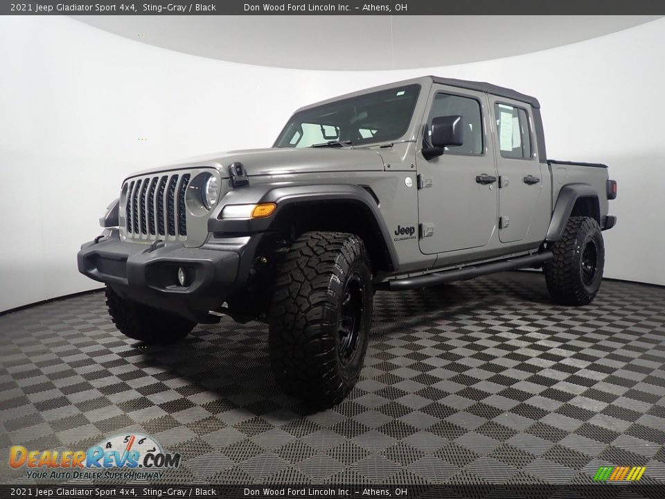 2021 Jeep Gladiator Sport 4x4 Sting-Gray / Black Photo #10