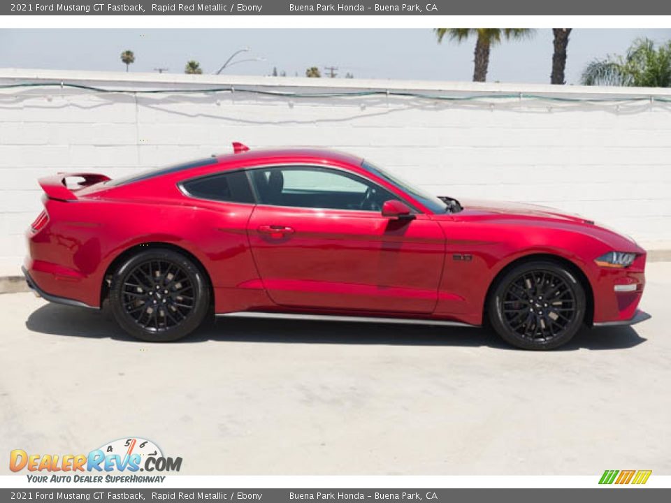 Rapid Red Metallic 2021 Ford Mustang GT Fastback Photo #12