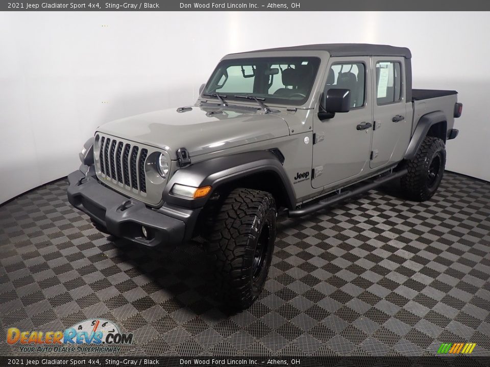 2021 Jeep Gladiator Sport 4x4 Sting-Gray / Black Photo #11