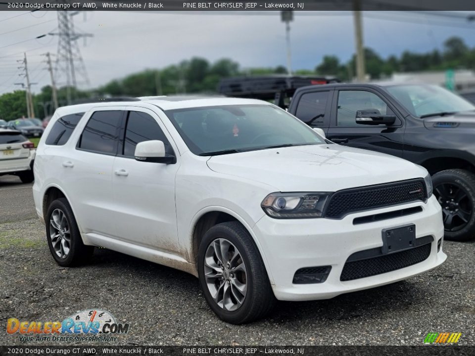 2020 Dodge Durango GT AWD White Knuckle / Black Photo #3