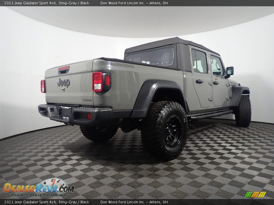 2021 Jeep Gladiator Sport 4x4 Sting-Gray / Black Photo #17