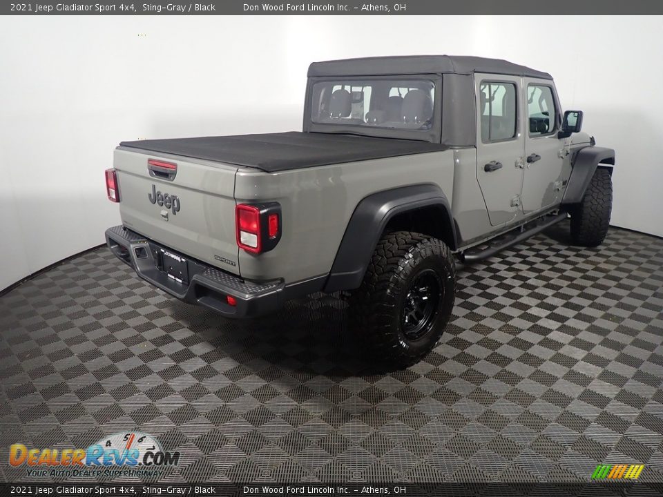 2021 Jeep Gladiator Sport 4x4 Sting-Gray / Black Photo #18