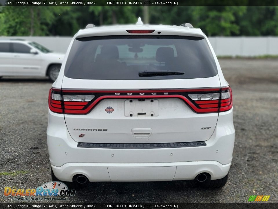 2020 Dodge Durango GT AWD White Knuckle / Black Photo #7