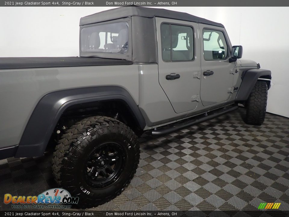 2021 Jeep Gladiator Sport 4x4 Sting-Gray / Black Photo #20