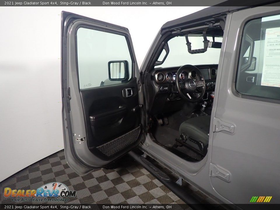 2021 Jeep Gladiator Sport 4x4 Sting-Gray / Black Photo #21