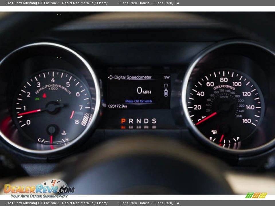 2021 Ford Mustang GT Fastback Gauges Photo #23