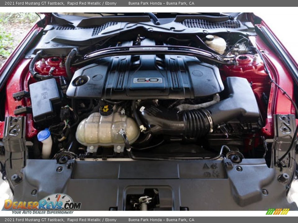 2021 Ford Mustang GT Fastback 5.0 Liter DOHC 32-Valve Ti-VCT V8 Engine Photo #27