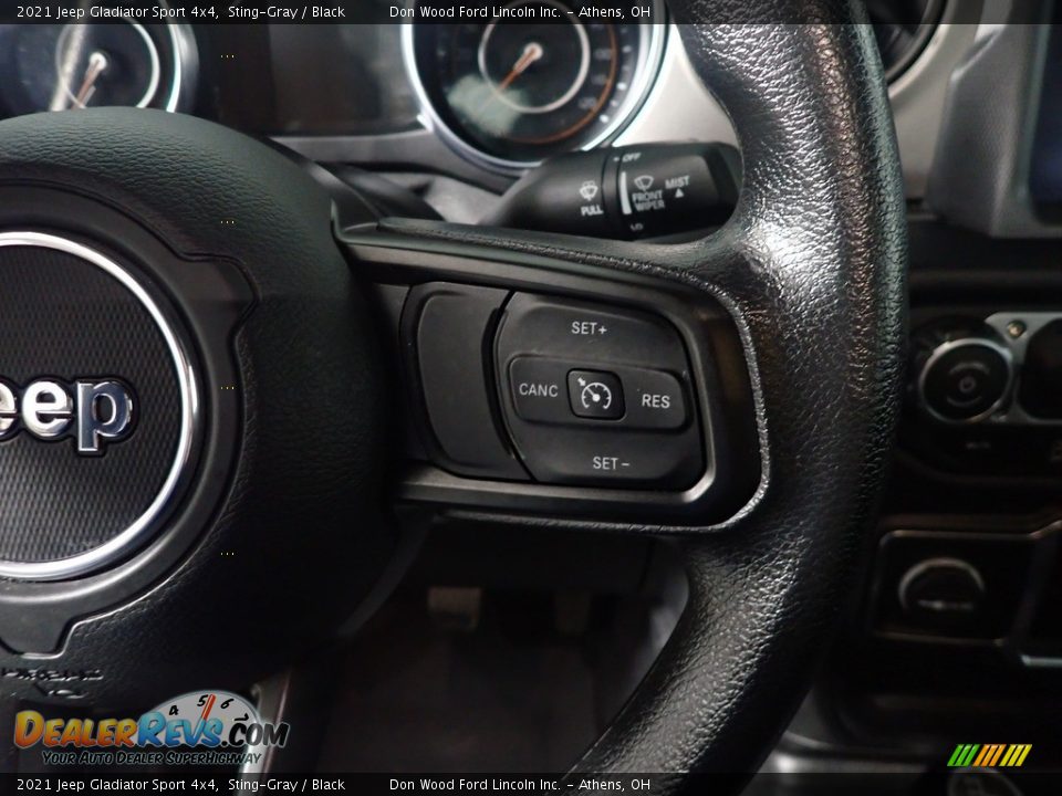 2021 Jeep Gladiator Sport 4x4 Sting-Gray / Black Photo #30
