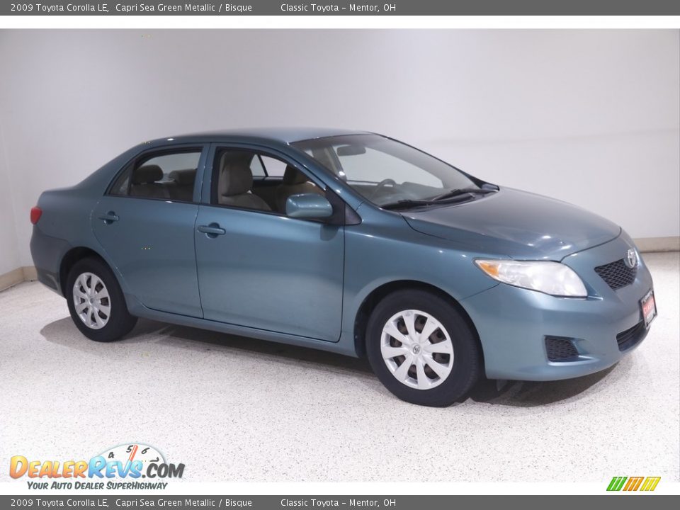 2009 Toyota Corolla LE Capri Sea Green Metallic / Bisque Photo #1