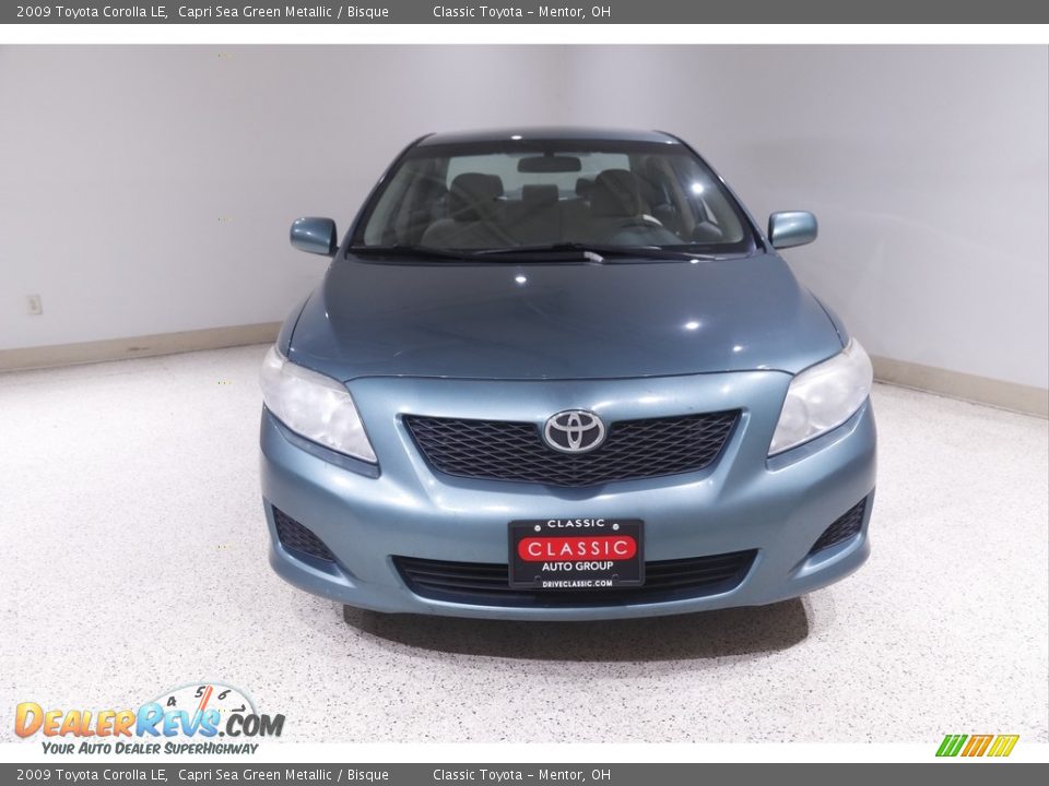 2009 Toyota Corolla LE Capri Sea Green Metallic / Bisque Photo #2