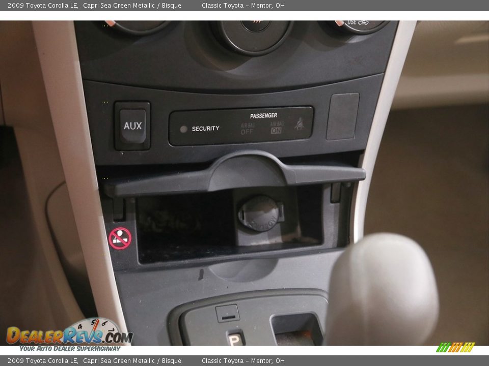 2009 Toyota Corolla LE Capri Sea Green Metallic / Bisque Photo #10