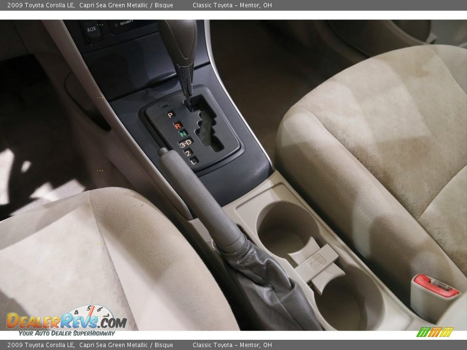2009 Toyota Corolla LE Capri Sea Green Metallic / Bisque Photo #11