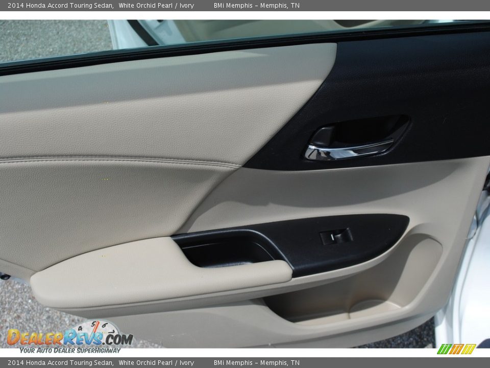 2014 Honda Accord Touring Sedan White Orchid Pearl / Ivory Photo #20